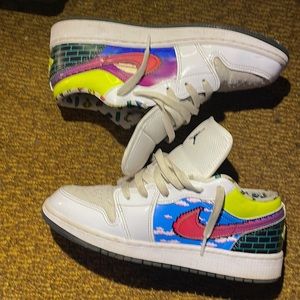 Custom Jordan one low top